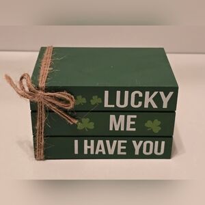 St. Patrick's Day Bookstack